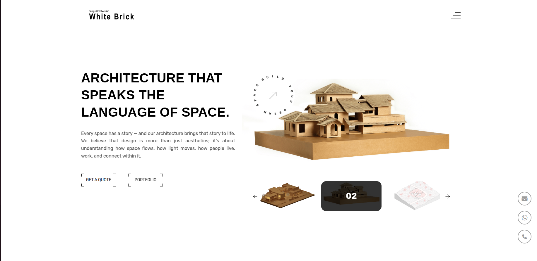 WhiteBrick Ds — Construction project preview